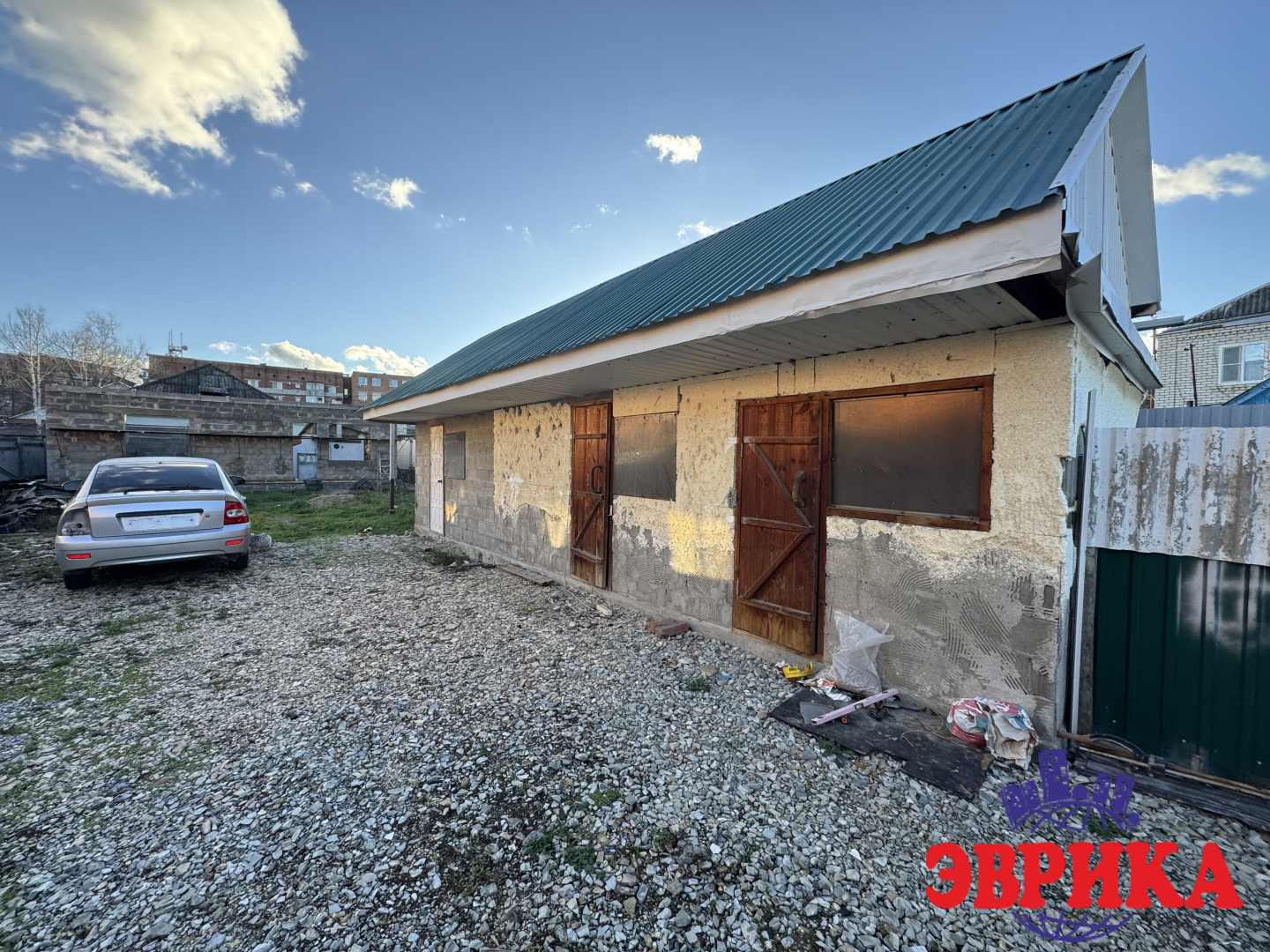 Крымск металлический дом гараж